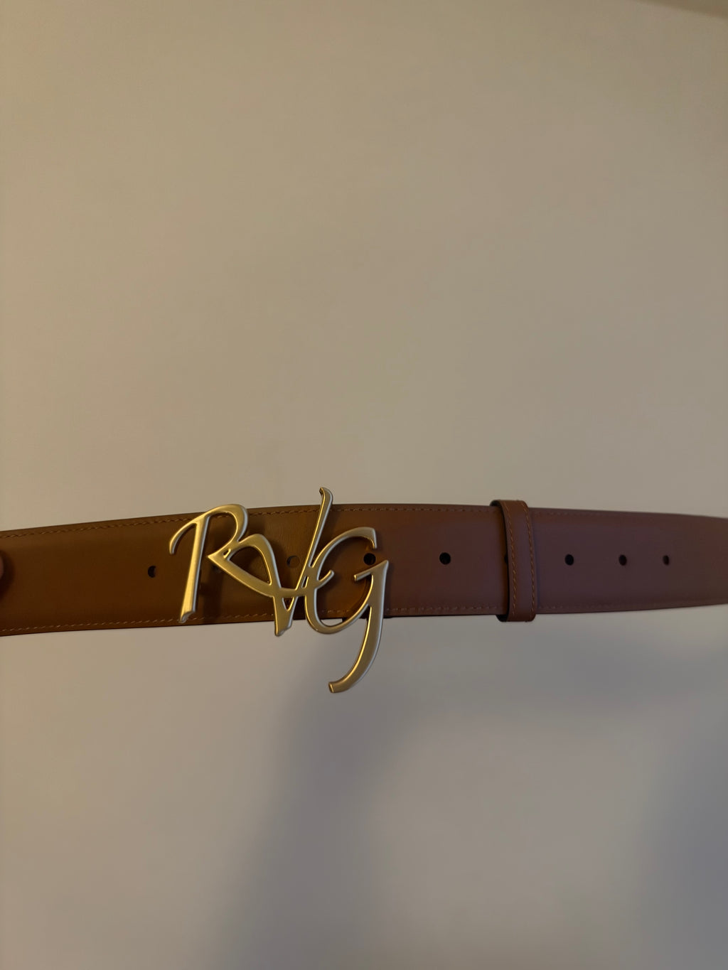 Revenge Belt — Brown/Gold