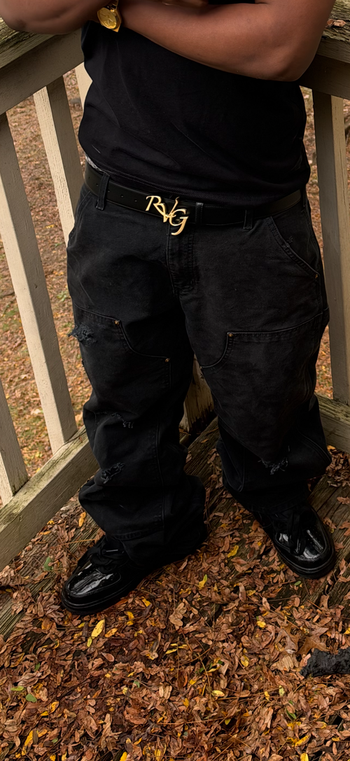 Revenge Belt — Black/Gold